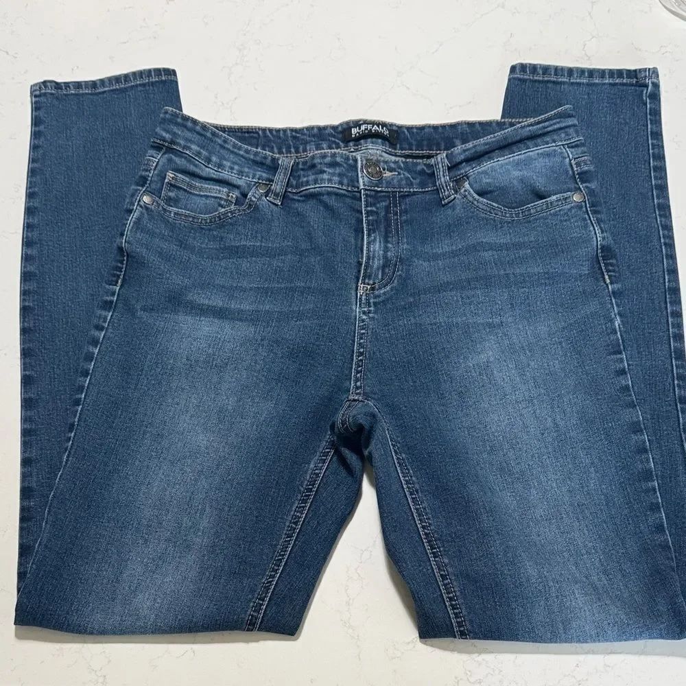 Buffalo David Bitton Rewash Women's Classic Blue Skinny Jeans